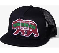 King Kerosin Cappellino Snapback in rete KKU2C011 Nero Einheitsgröße Nero
