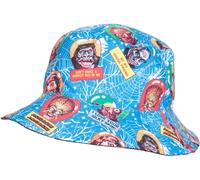 King Kerosin Cappello a secchiello "Monsters" KKU4B001 Einheitsgröße Multicolore