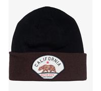 King Kerosin Cappello California Motor State in maglia nera Einheitsgröße Nero