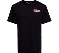 King Kerosin Dragstrip, maglietta 4XL male Nero/Bianco/Rosso