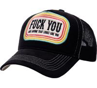 King Kerosin F*ck You, tappo Taglia unica male Nero/Grigio Chiaro