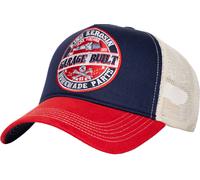 King Kerosin Garage Built, tappo Taglia Unica male Blu Scuro/Rosso/Grigio Chiaro