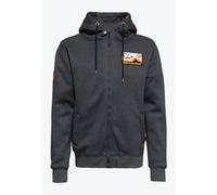 King Kerosin Giacca felpata da esterno KKI110012 Grigio S Grigio