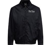 King Kerosin Giacca Gabardin anni '50 "Born In" KKU49051 L Nero