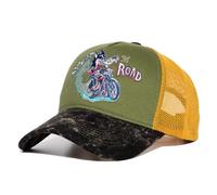 King Kerosin - HFT Trucker Mesh Cap 2024 Cappello Da Trucker Unisex Retro Nuovo