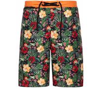 King Kerosin Hibiskus Pantaloncini da bagno, taglia S per maschi