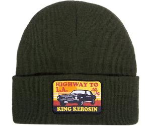 King Kerosin Highway To LA Beanie, verde per maschi