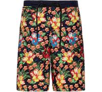 King Kerosin Hula Girl Pantaloncini da bagno, nero-multicolore, taglia L per maschi