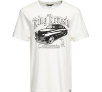 King Kerosin Maglietta California Greaser Blu 5XL Blu