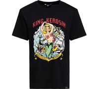 King Kerosin Maglietta Classic "Homeward" KKU41071 S Nero