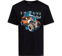 King Kerosin Maglietta Classic "Hot Rod" KKU41067 S Nero