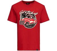King Kerosin Maglietta classica Fp "Get A Pick-Up" KKI41050 M Rosso