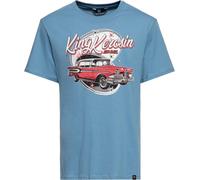 King Kerosin Maglietta classica Fp "Kk Edsel" KKI31001 3XL Blu
