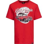 King Kerosin Maglietta classica Fp "Kk Edsel" KKI31001 3XL Rosso