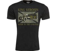 King Kerosin Maglietta Made In The Garage Nero S Nero