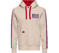 King Kerosin Make Chopper Great Again, felpa con cappuccio L male Beige/Rosso/Blu