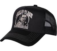 King Kerosin Man in Black Trucker Berretto, nero per maschi