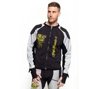 King Kerosin Motor Gear, giacca protettiva 3XL male Nero/Grigio