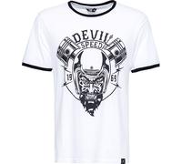 King Kerosin Speed Devil, Maglietta S male Bianco