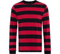 King Kerosin Stripe, pullover XXL male Rosso