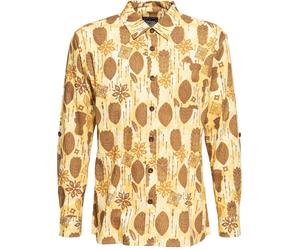 King Kerosin Tahiti Camicia stampata a righe multicolore 3XL Multicolore