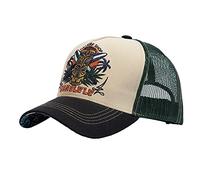 King Kerosin Tiki Surf Shop Uomo Cappello Multicolore 60% Cotone, 40% Poliestere