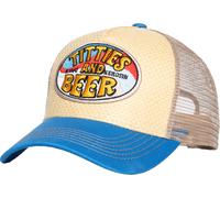 King Kerosin Titties & Beer, tappo Taglia Unica male Beige/Blu