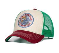 King Kerosin - Trucker Cappello Retato 2025 Basecap Berretto Rete Unisex Toppa