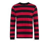 King Kerosin Longsleeve made of stripesjersey KK210052 Red L Rosso