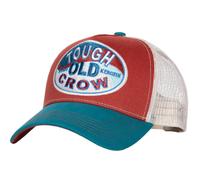 King Kerosin Berretto da uomo retrò con rete · Statement Snapback in design vintage con ricamo frontale e cartello curvo · Berretto da lavoro regolabile Tough Old Crow