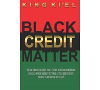 King Ki'el Black Credit Matter (Tascabile)