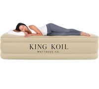 King Koil Letto Airbed Queen Beige