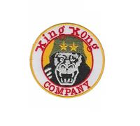 King Kong Company Electronica, toppa ricamata termoadesiva