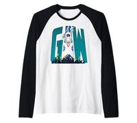 King Kong Skull Island Gaw Monarch Monarch Anime Classic Maglia con Maniche Raglan