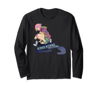 King Kong Skull Island Mitsume Graffiti Spray Anime Classic Maglia a Manica