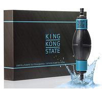 King Kong State Pompa manuale - Pompa di travaso per liquidi come acqua, benzina, diesel o miscela di olio, ideale per auto e moto