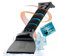 King Kong State Raschietto per ghiaccio 2 in 1 - Raschietto per auto con lama antigelo e Ice per parabrezza auto libero in inverno