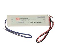 King Led - Alimentatore 100W 24V impermeabile IP67 Serie Meanwell LPV-100-24 per uso esterno 4.2A Cod 1504
