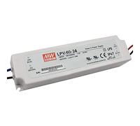 King Led Alimentatore LED 24V 60W 2,5A IP67 Impermeabile - Trasformatore per Strisce LED e Installazioni Esterne