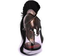 King Leonidas Spartan Armor Helmet | Ancient Warrior 300 Movie Spartan Helmet for LARP and Cosplay | Costume di Halloween da uomo