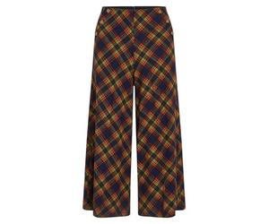 King Louie Pia Culotte Bennet - Pantaloni da donna, Blu - Evening Blue, M