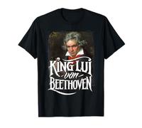 King Lui Van Beethoven Funny Classical Music Meme Shirt Maglietta