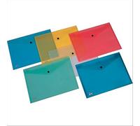 King Mec 359021 Busta con Bottone, Colore assortiti, 1 pezzo