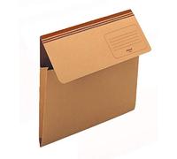 King Mec Cartellina a Busta Dixie Mec, Soffietto da 4 cm, Formato A4, Capacità fino a 400 Fogli (80 gr/mq), Rosso, Confezione da 20, 29911