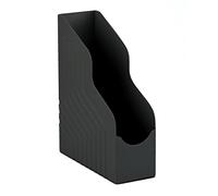 KING MEC Magazine Rack Portariviste Jumbo - Nero - 49110