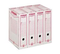 King Mec Scatole Archivio Storage Formato 9x33x23 Cm (conf.32) 160100