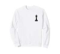 King of Chess | Minimal Graphic Balance Felpa