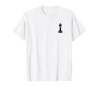 King of Chess | Minimal Graphic Balance Maglietta