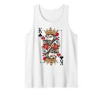 King of Clubs | Costume moderno per gruppo Royal Flush Canotta