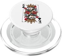 King of Clubs | Costume moderno per gruppo Royal Flush PopSockets PopGrip per MagSafe